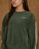 Green Oversized Sweatshirt