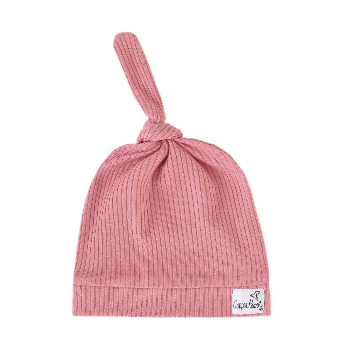Rib Knit Knot Top Hats