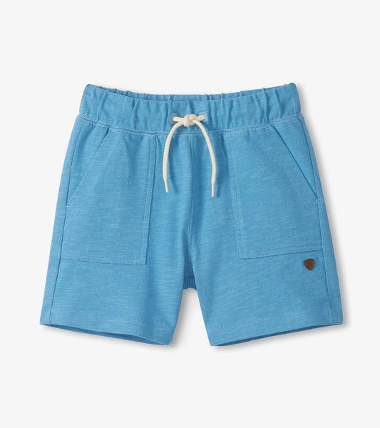 Niagara Blue Relaxed Shorts