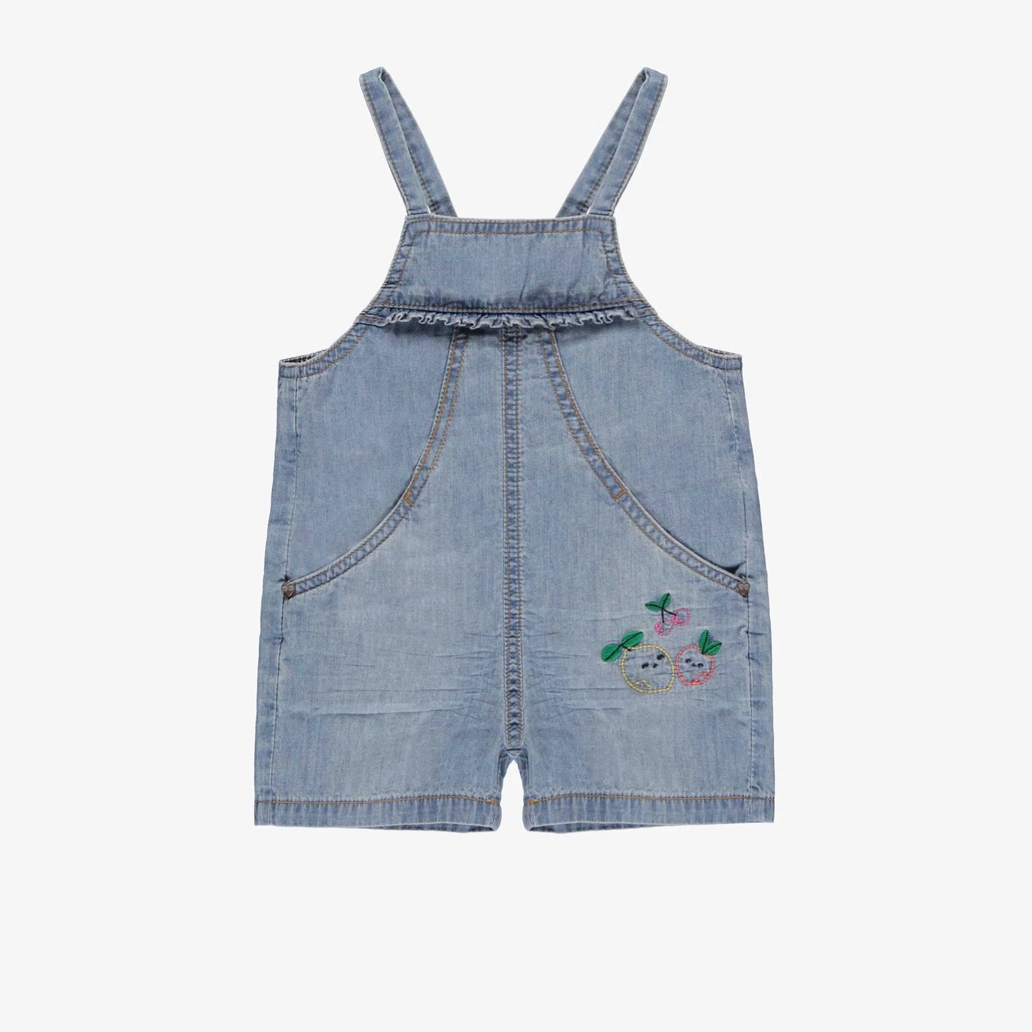 Light Denim Fruity Overalls