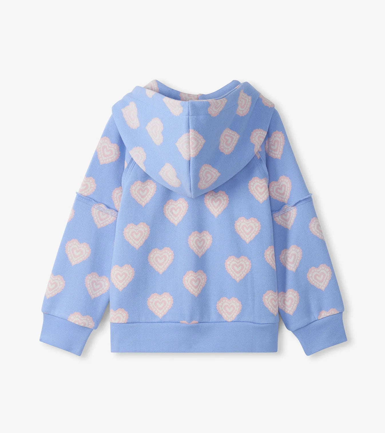Hearts Burst Zip Hoodie