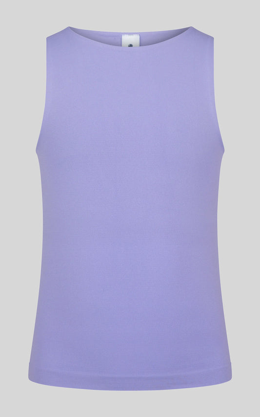 Lavender High Neck Tank