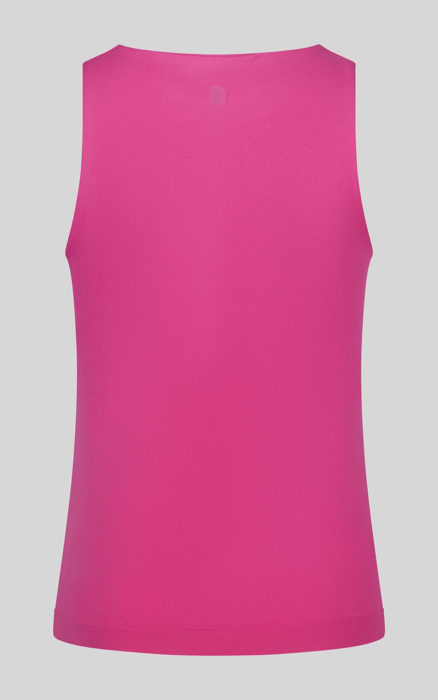 Solid Rose High neck Tank Top