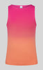 Rose/Coral Ombre High Neck Tank Top