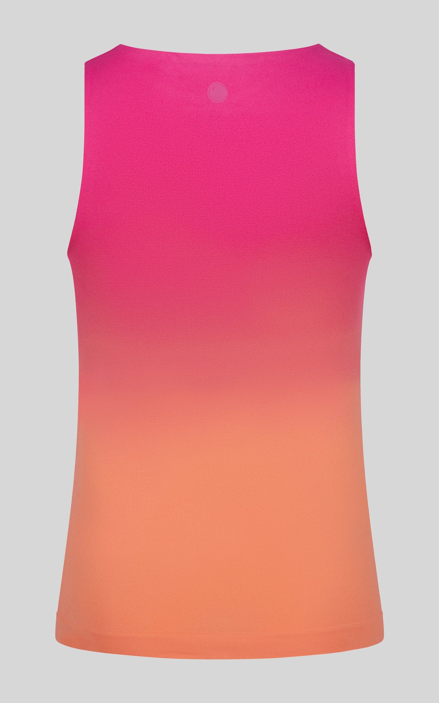 Rose/Coral Ombre High Neck Tank Top