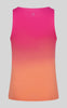 Rose/Coral Ombre High Neck Tank Top