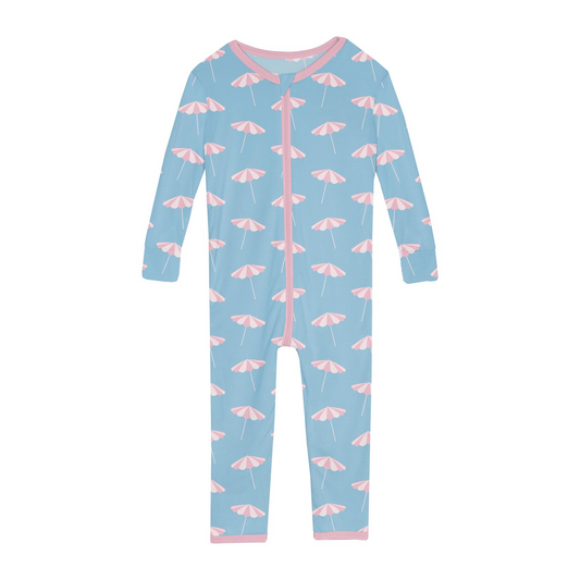 Beach Umbrellas Zip Flip Romper
