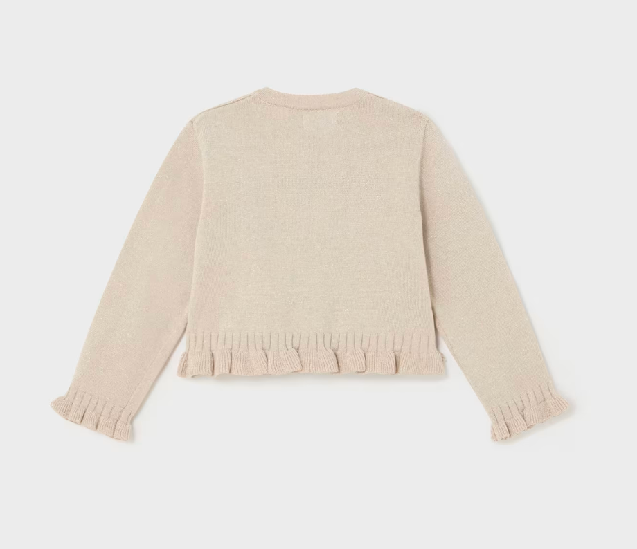 Gold Shimmer Cardigan