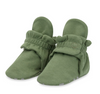 Olive Organic Cotton Bootie