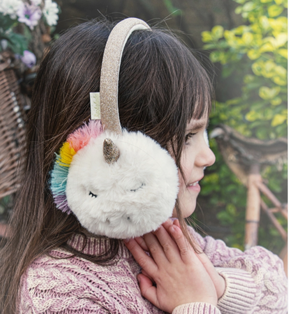 Rainbow Unicorn Earmuffs