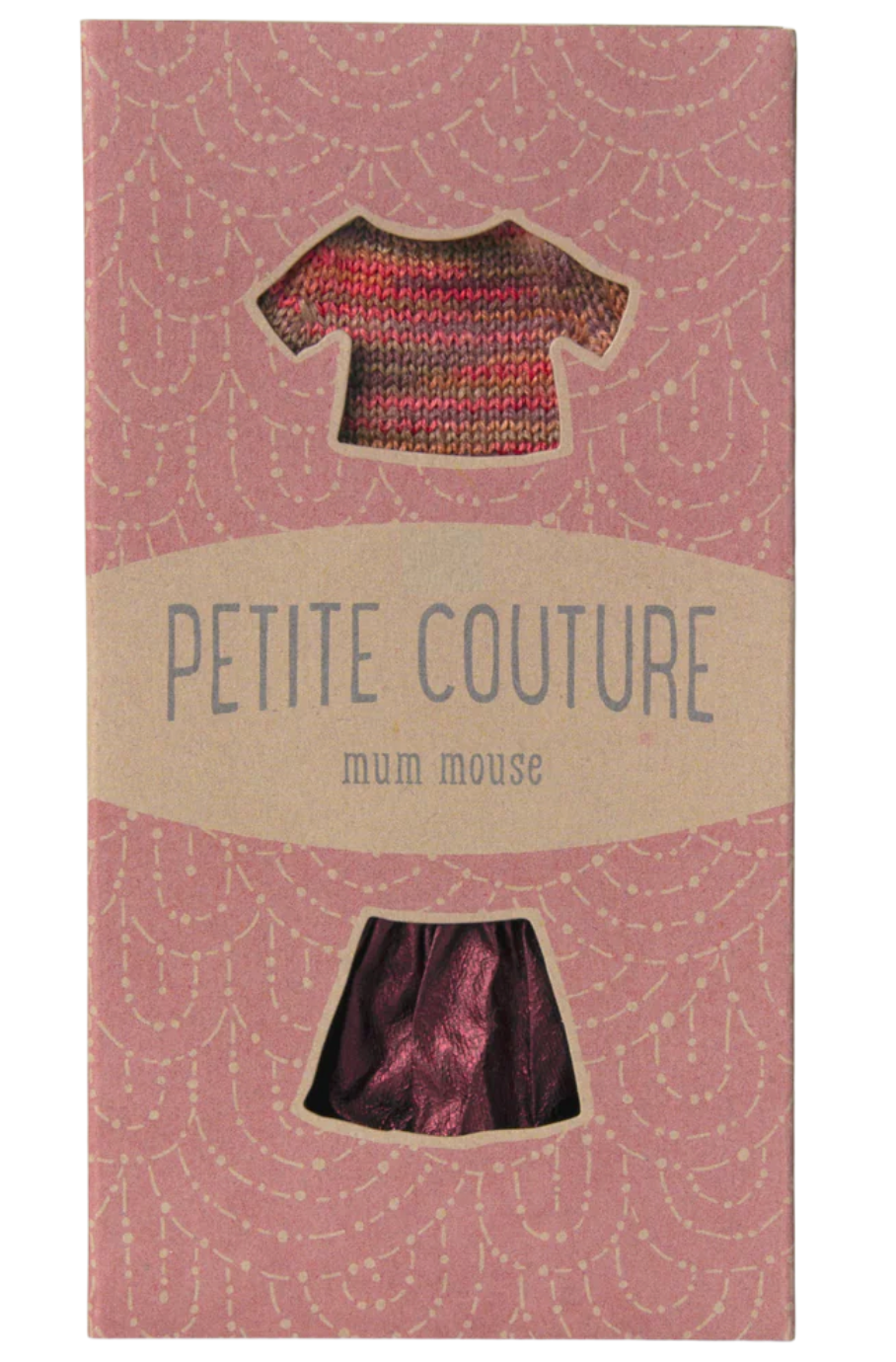 Skirt & Knitted Blouse- Mum Mouse