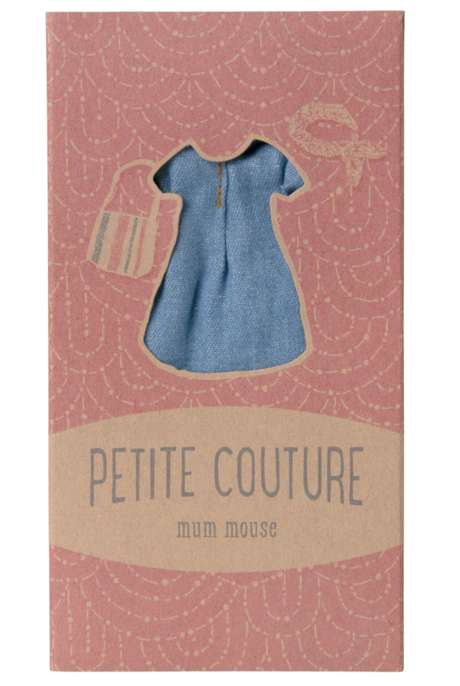 Denim Dress & Bag- Mum Mouse