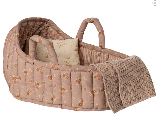 Carry Cot- Large, Rose