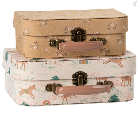 2pc Suitcase Set- Unicorns