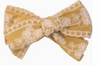 Boho Chic Lace Bow Clips