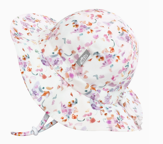 Pretty Petals Cotton Floppy Sun Hat