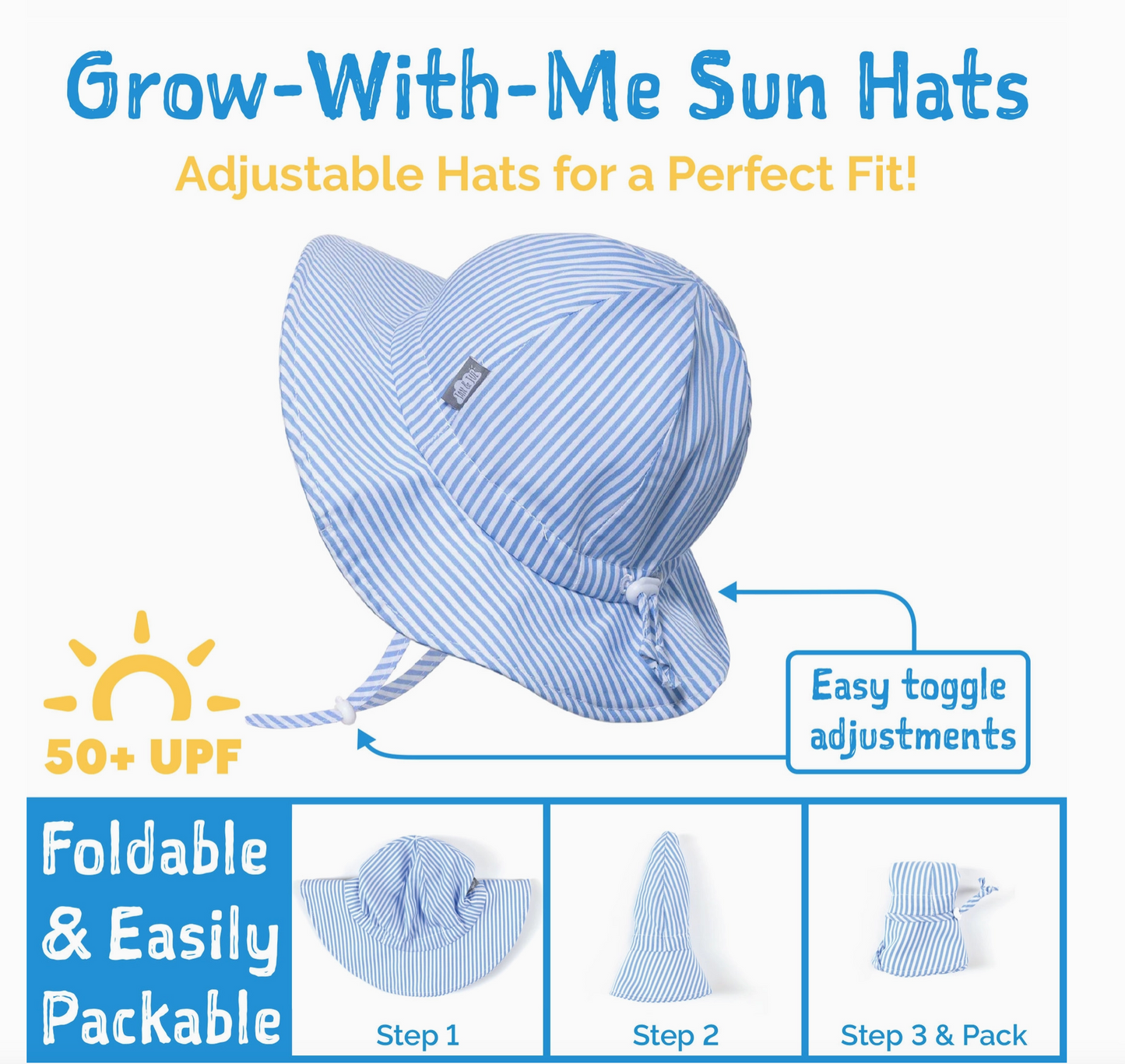 Pretty Petals Cotton Floppy Sun Hat