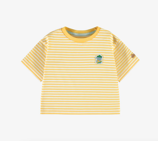 Yellow Striped Tee