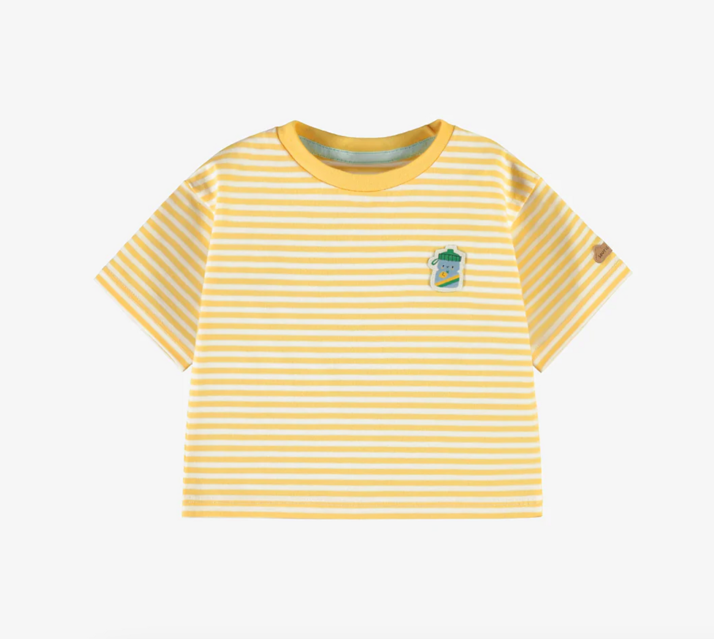 Yellow Striped Tee