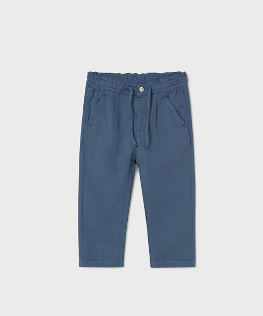 Navy Linen Lightweight Pants