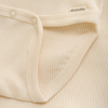 Off White Ribbed Onesie