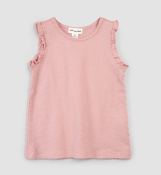 Rose Dot Sleeveless Top