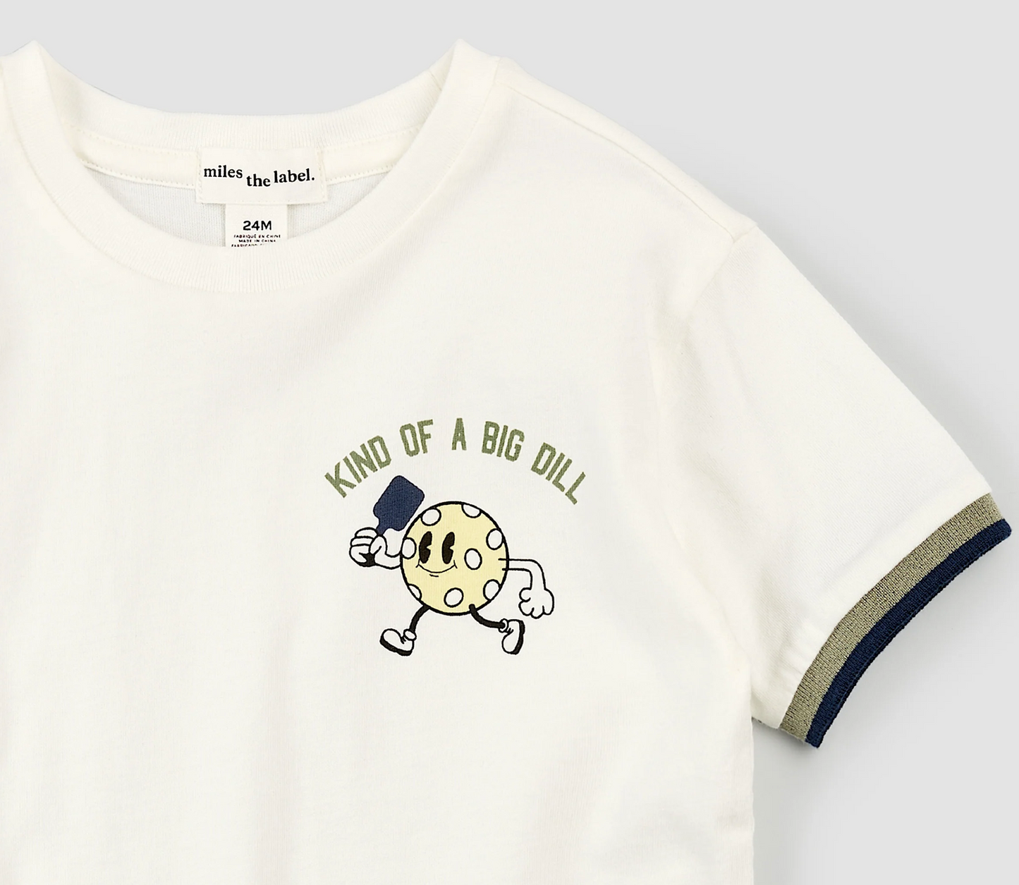 White Pickleball Tee