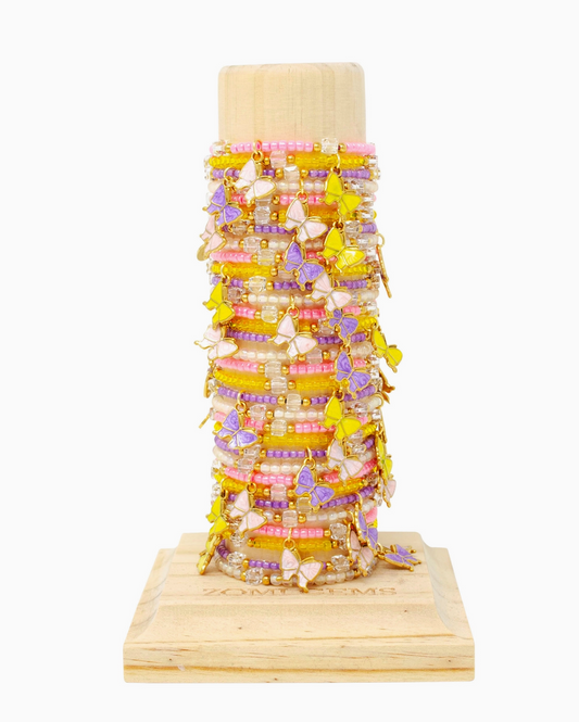 Butterfly Dainty Beaded Bracelet