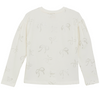 Silver Bows on White Top