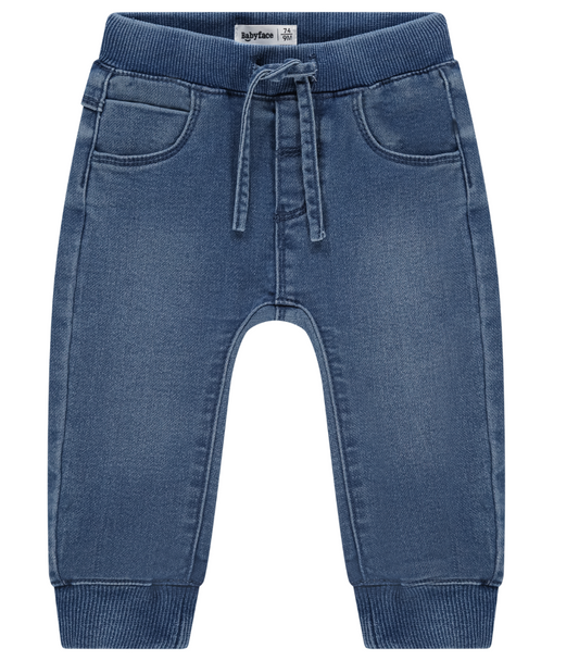 Mid Blue Jogger Jeans