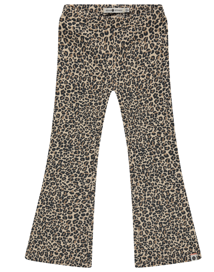 Cheetah Print Flare Pants