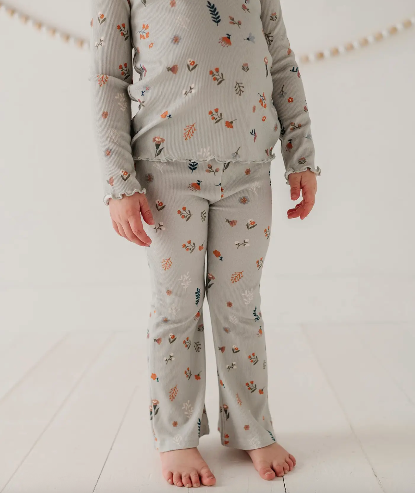 Botanical Flare Pants