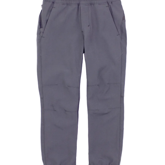 Gray pants on a white background