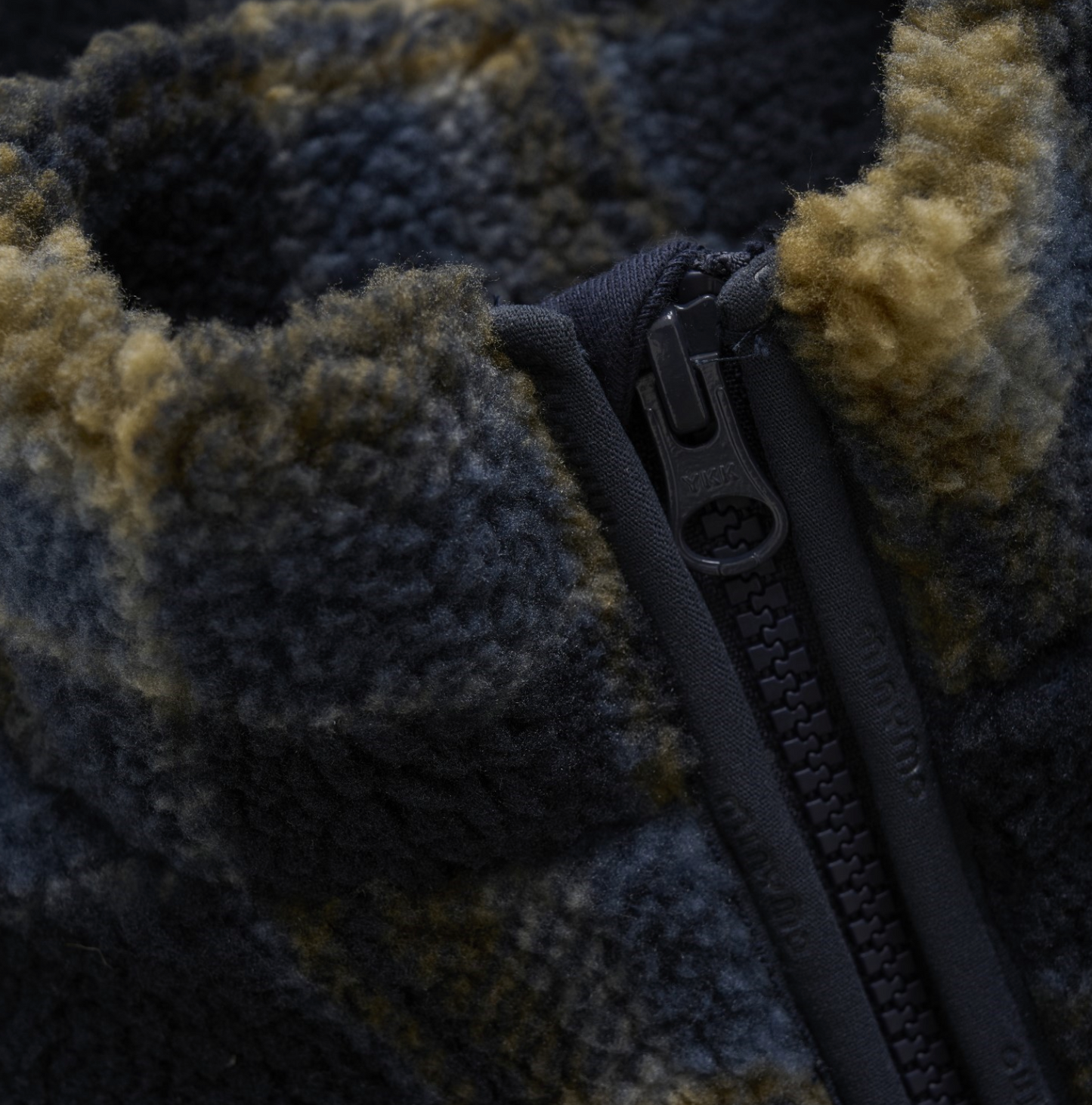 Navy Plaid Fleece