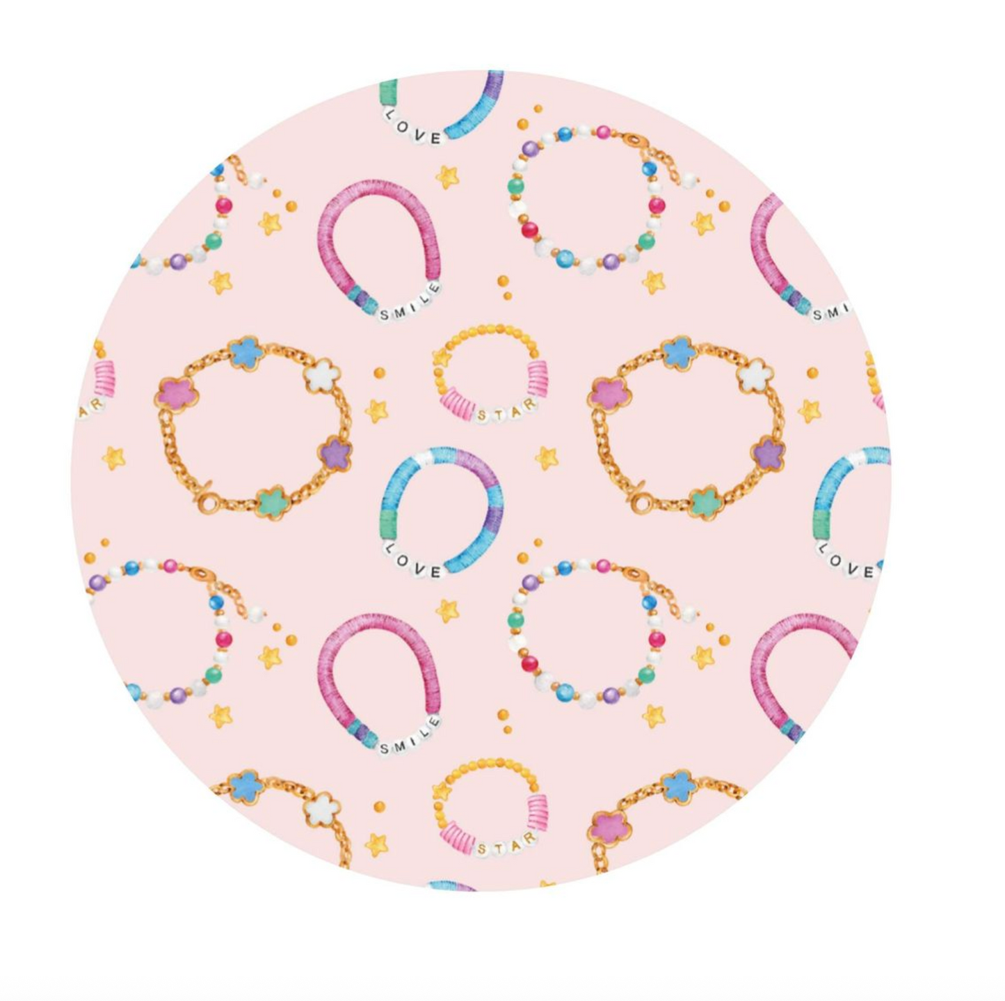 Gemma Beaded Bracelet Print Pajamas