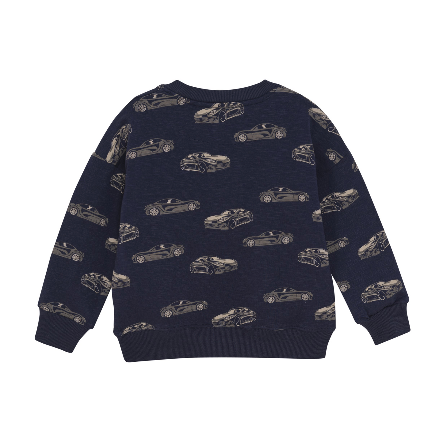 Navy Sports Cars Sweatshirt