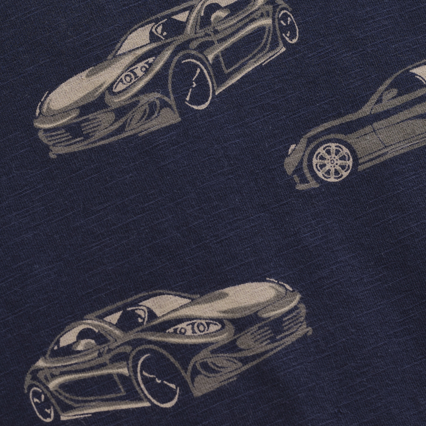 Navy Sports Cars Sweatshirt