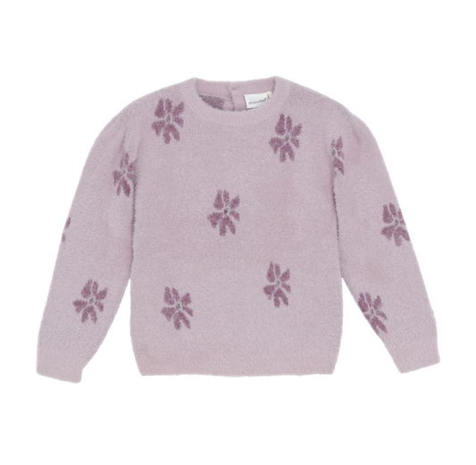 Orchid Flowers Sweater