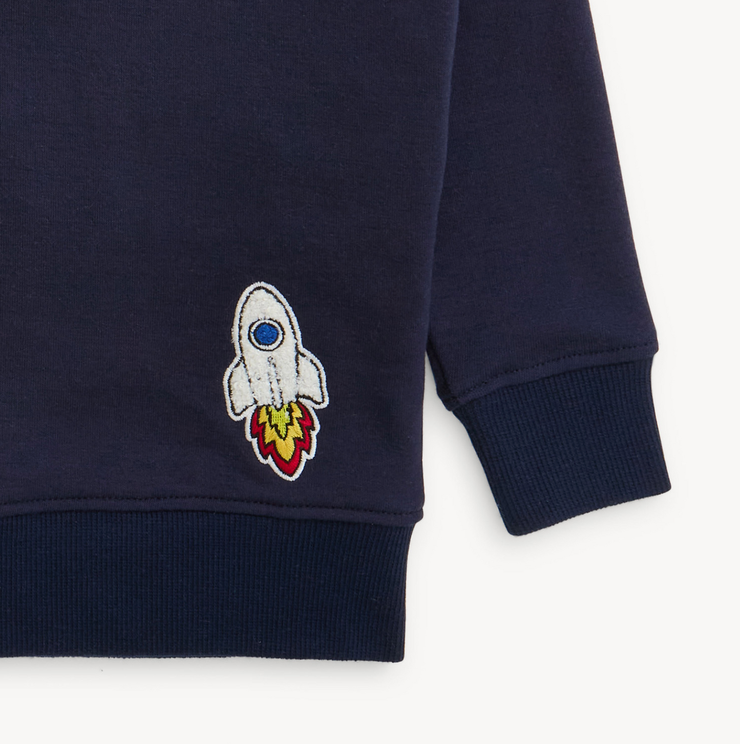 Navy Hello Astronaut Jogger Set