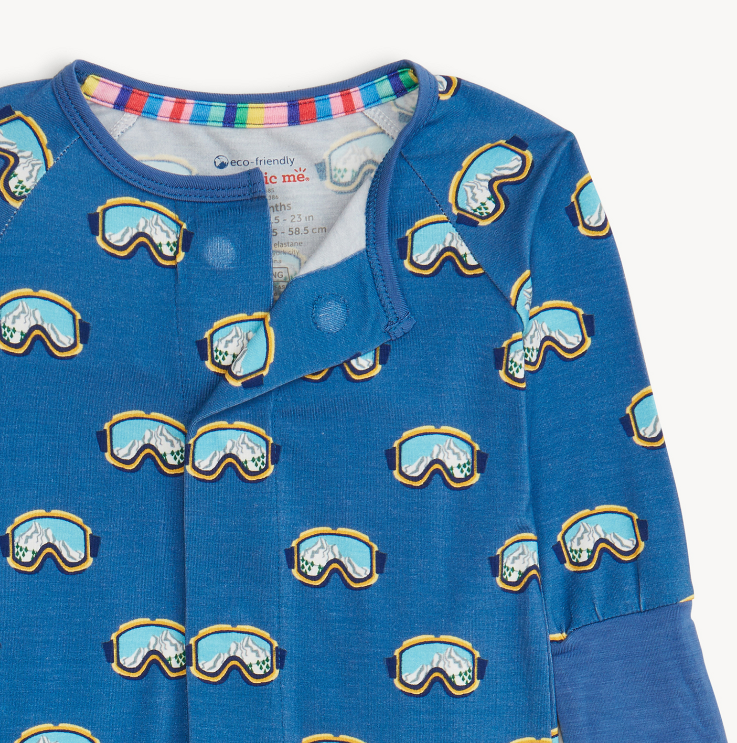 Blue Powder Playtime Convertible Romper