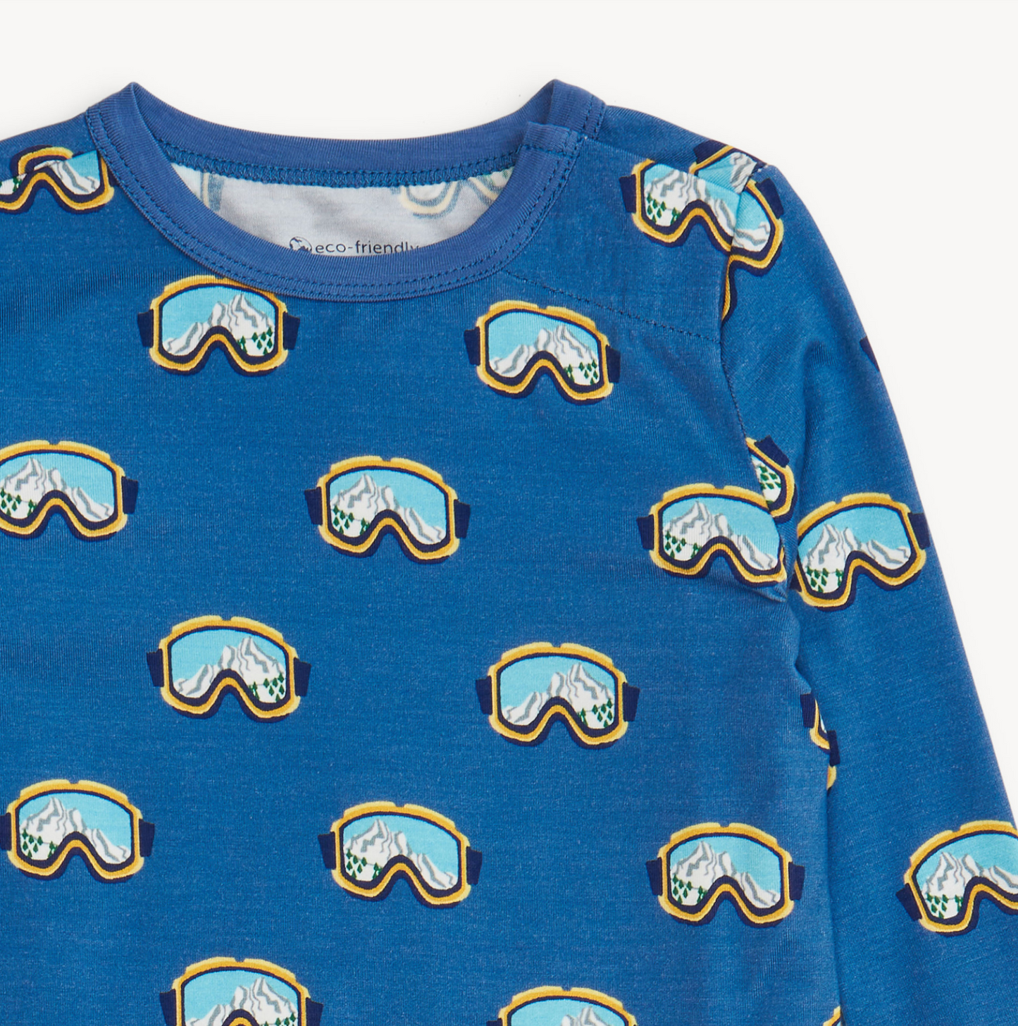 Blue Powder Playtime Pajama Set