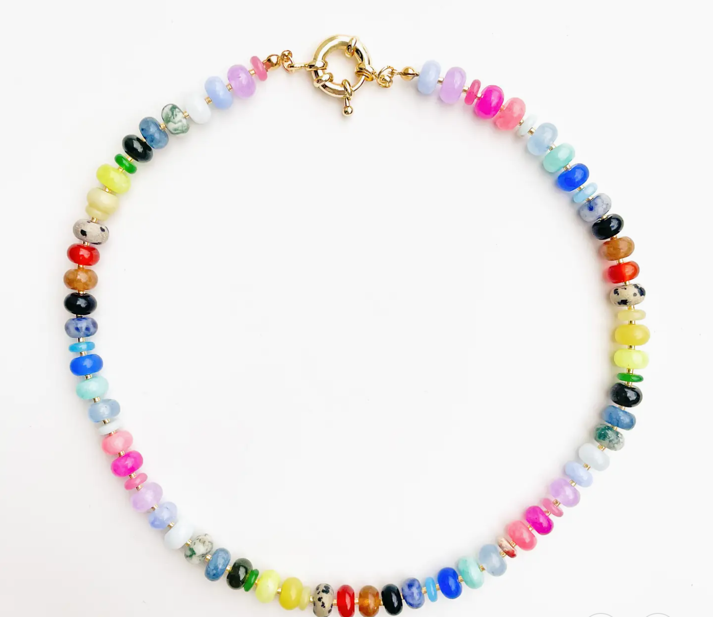 Color Theory Bead Necklace #10