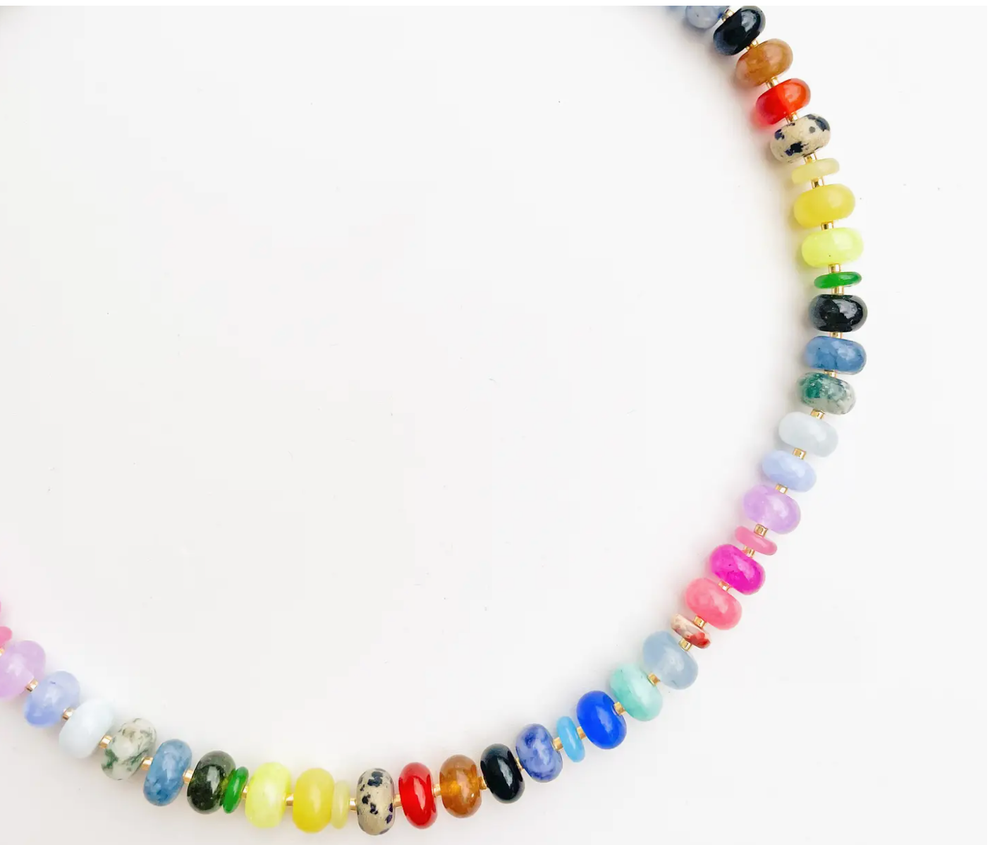 Color Theory Bead Necklace #10