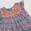 Blue Paisley Fiona Dress