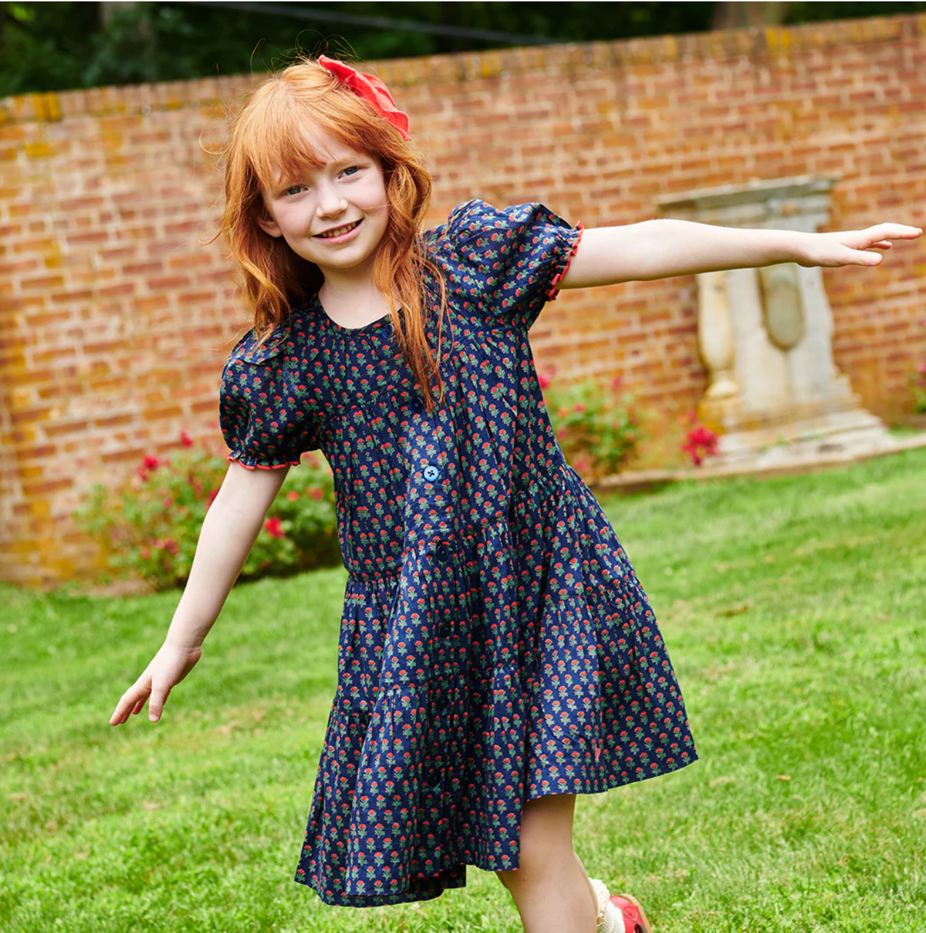 Navy Elizabeth Dress