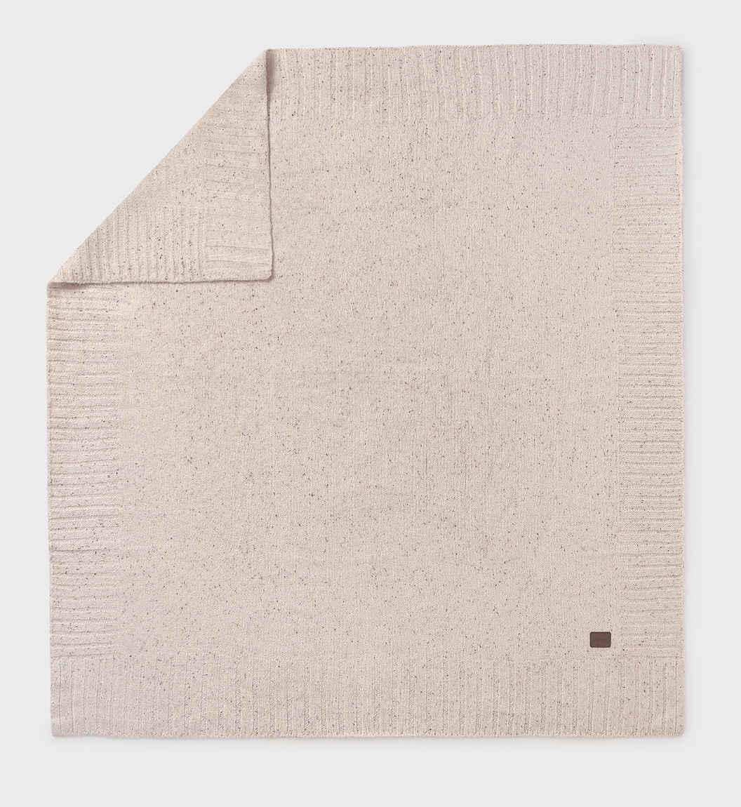 Tan Knit Blanket
