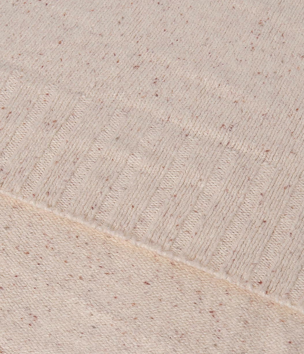 Tan Knit Blanket