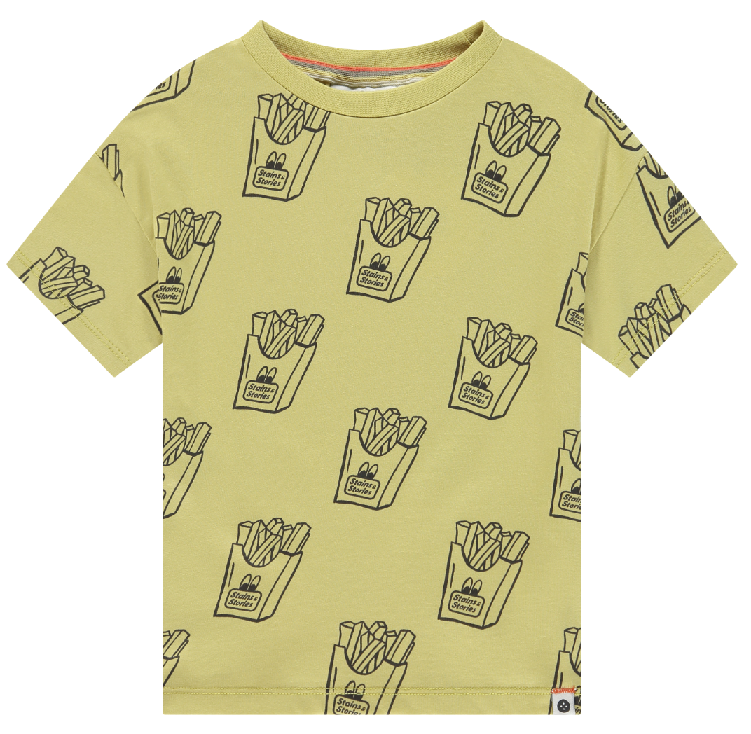 Yellow French Fries Tee