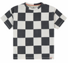 Black Checkerboard Tee
