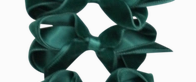 Forest Velvet Bow 3"